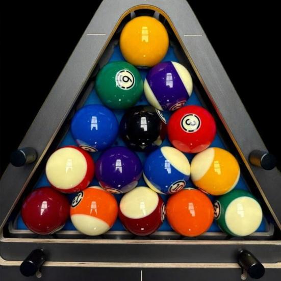 1/2 Peças Suporte de Bilhar Profissional Triângulo Rômbico Porta Bolas de Mesa de Sinuca Universal 8/9 Bolas Suporte de Posicionamento Acessórios de Bilhar