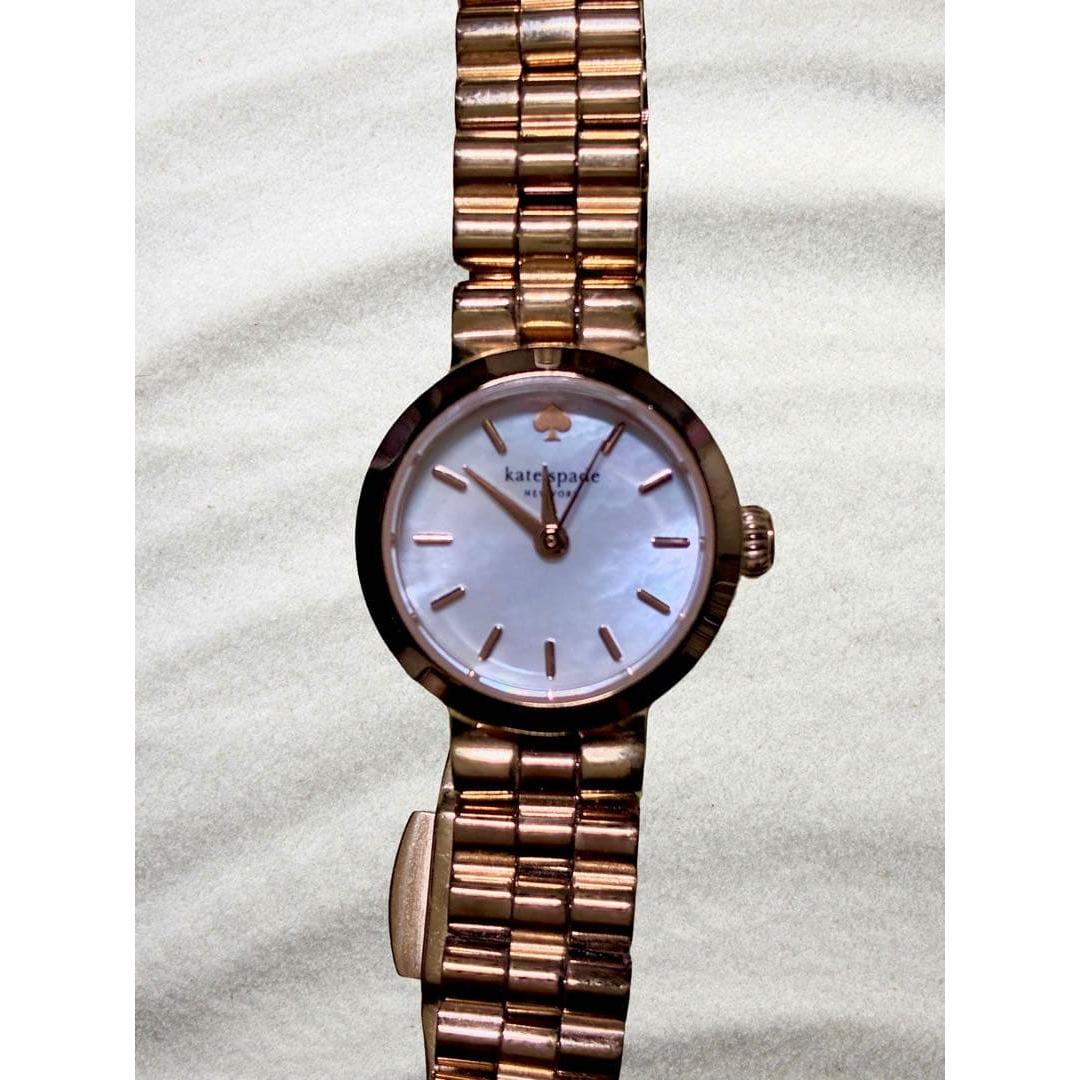 Used Battery replaced Kate Spade Kate Spade Watch Shell Dial Gold