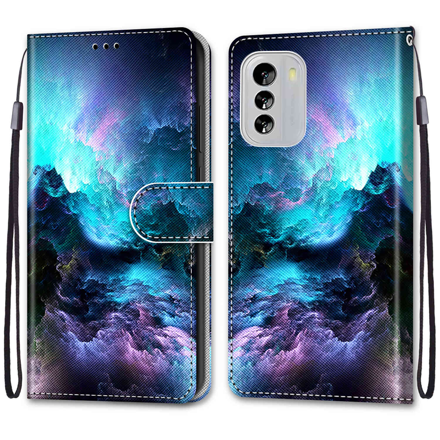 

Розкішний розписний шкіряний чохол Wallet Book Style Protective Cover для Nokia G42/Nokia G310 5G/Nokia C32 C12/Nokia G60/Nokia G21 G11/Nokia C01 Plus Nokia G21/Nokia G11