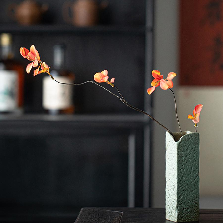 Ceramic Vase Decoration, Living Room, Home, Dining Table Decoration, Flower Arrangement, Hydroponic Plant Small Vase