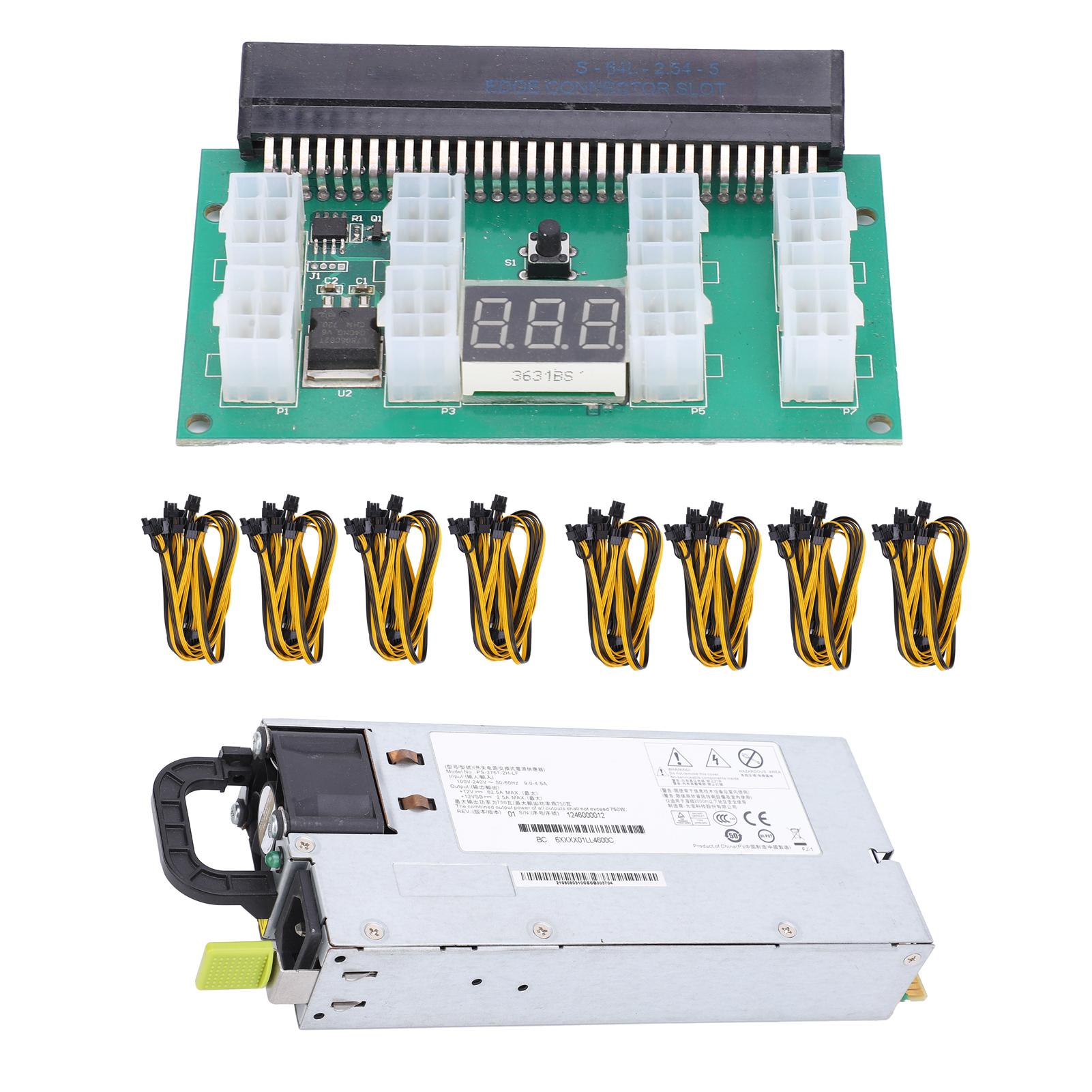 

Блок живлення сервера Алюмінієвий сплав для R520G7/ RH2285 750W PS-2751-2F-LF