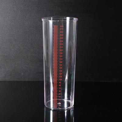 Clear Pp Graduated Cylinder Teaching Aids Versatile Measuring Experiment Tube for School