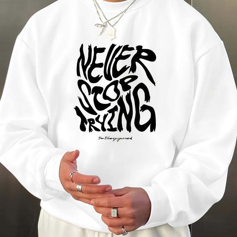 

Свитшот с круглым вырезом, Классический дизайн и прочный, Идеально подходит для повседневной носки и долгосрочного использования XXL чёрный