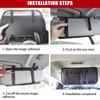Sun Visor Organizer For Trucks Soft Leather Visor Organizer For Trucks Auto Interior Accessories Multifunctional Vehicle Pouch