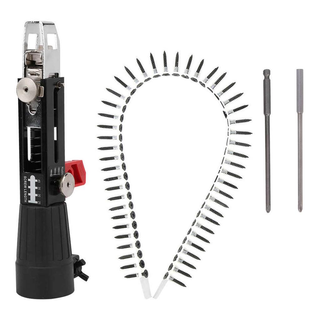 Automatic Chain Nail Gun Electric Drywall Screw Gun Suitable for DIY Enthusiast