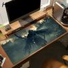 Esports Bloodborne Mouse Pad Battle Warrior Mousepad XL Desk Mat Non Slip Rubber Base Soft Fabric Game Room Desk Mouse Pad