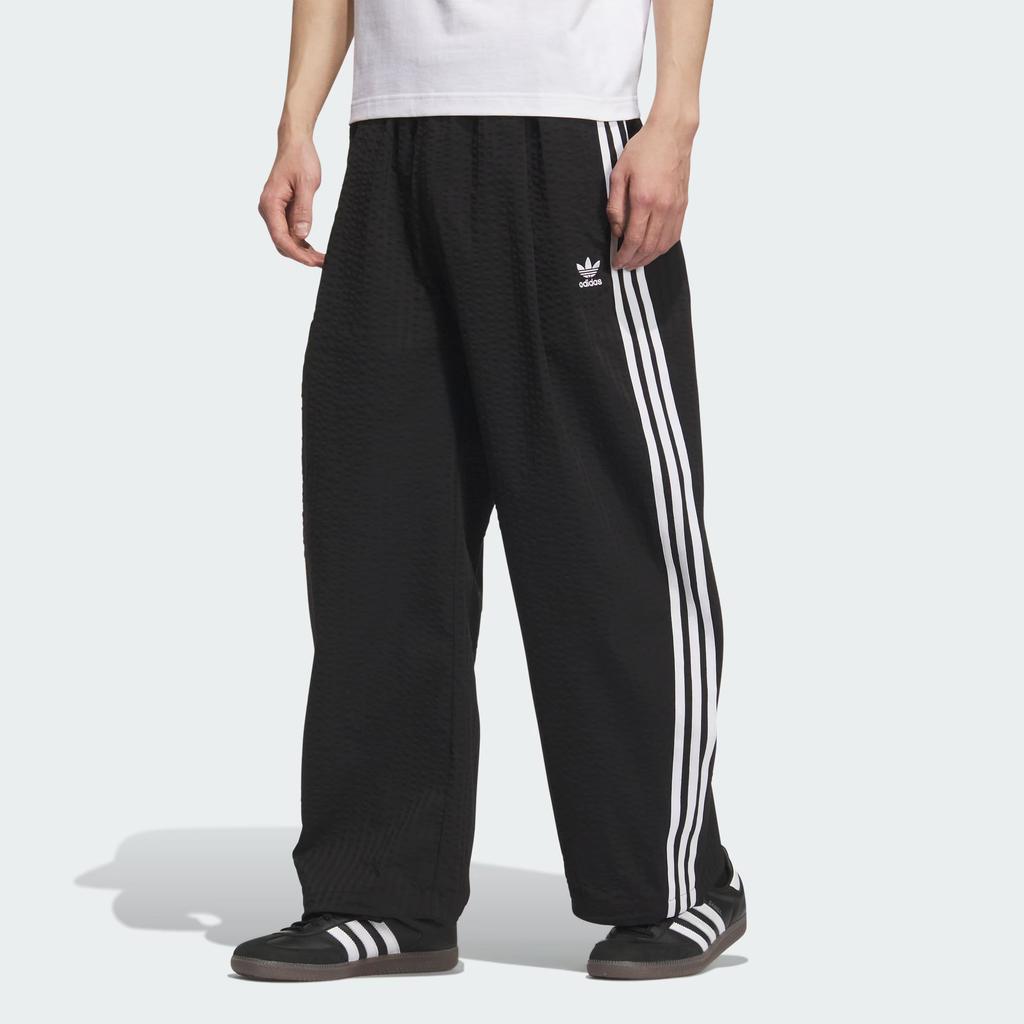 Adidas Originals Oversized Track Pants Casual Loose Comfortable Striped Sports Long Pants Men Pants KC2616