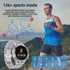 Multi-Function Smartwatch: Outdoor-Ready, Waterproof, Heart Rate & Blood Pressure Monitor with Bluetooth Calling
