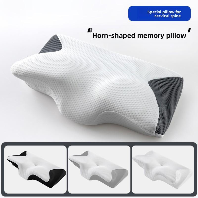 Butterfly Memory Foam Pillow - Recommended Cervical Support with 3D Airflow Tech for Pain-Free Sleep & Instant Neck Relief