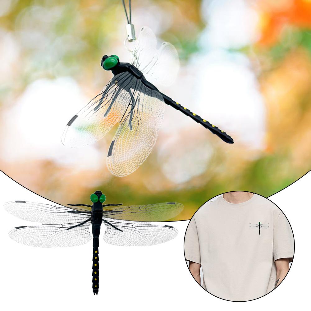 Simulation Dragonfly Mosquito Repellent Mini Dragonfly Ornament Simulation Dragonfly Animal Model For Outdoor Garden Farm