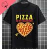 Funny Unisexs Pretend Im A Pizza Graphic Tshirt Fashion Casual Oneck Shortsleev Pure Cotton Humorous Tee Allseason Wear