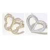 Scarf Buckle Clip for Women Smooth Edges No Snag Silk Ring with Rhinestones Non-Slip