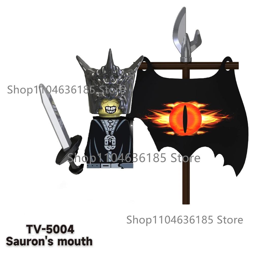 New Lord Rings Mini Figure Model Elves Orcs Army Gandalf Saruman Game Thrones Action Figure Building Blocks Kids Toys Gifts