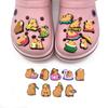 Ciondoli per Scarpe Capybara Hole in PVC Gomma Morbida - Decorazioni e Accessori Creativi per Scarpe