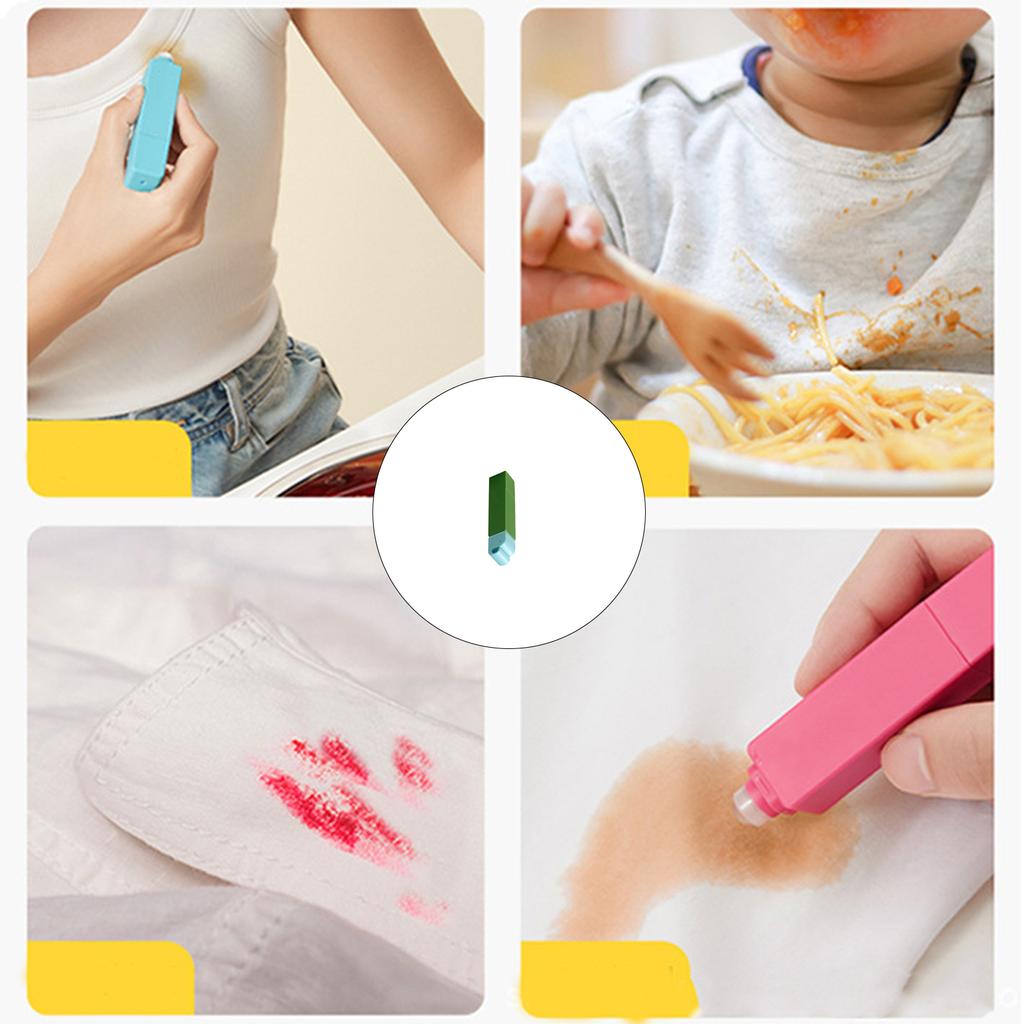 Portable Stain Remover Pen With Attached Lanyard For Instant Stain Removal On Clothes And Fabrics