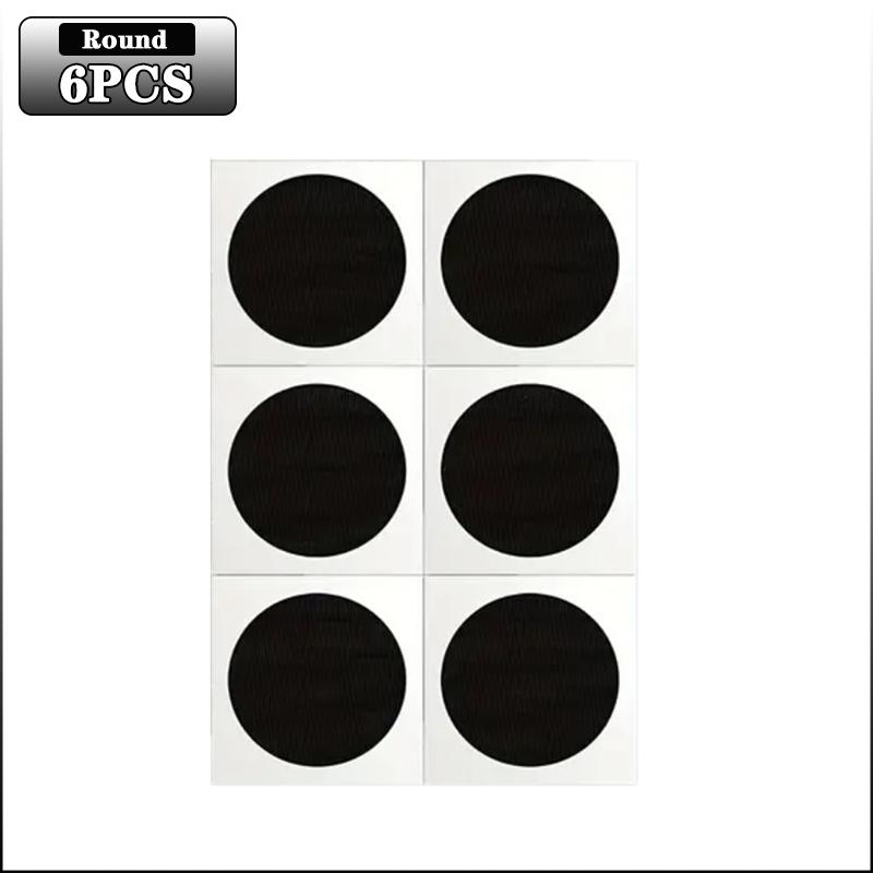 

6PCS Glue Free Bicycle Tire Repair Patches Fast Drying Tyre Protection Patch for Quick Fix Bike Repair Tools Accessories