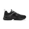 Li Ning Sports Lifestyle Series Synthetic Leather Classic Casual Low-Top Dad Shoes Men Sneakers Black AGCV433-3