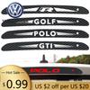 2026 New For VOLKSWAGEN VW Carbon Fiber Car High Brake Lights Lamp Sticker For Volkswagen GTI R-Line Polo T5 Golf Passat Scirocc