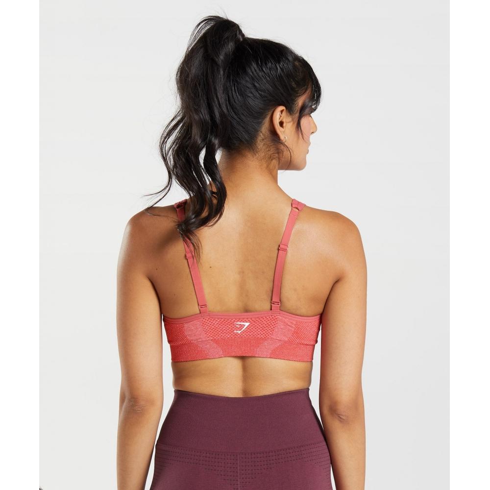Gymshark Dnu Vital Seamless 2.0 V Neck Sports Bra B3a4k Rbjq