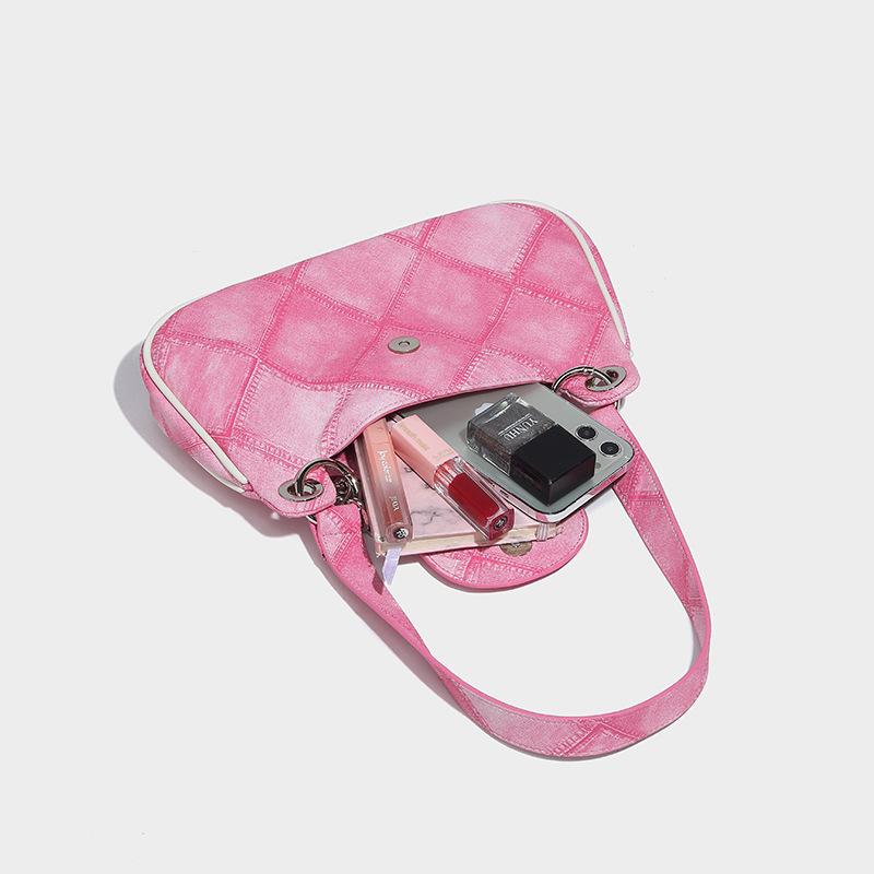 High-Quality Niche Bag for Women 2023 New Trendy Versatile Ins Crossbody Bag Internet Celebrity Single Shoulder Underarm Small Square Bag
