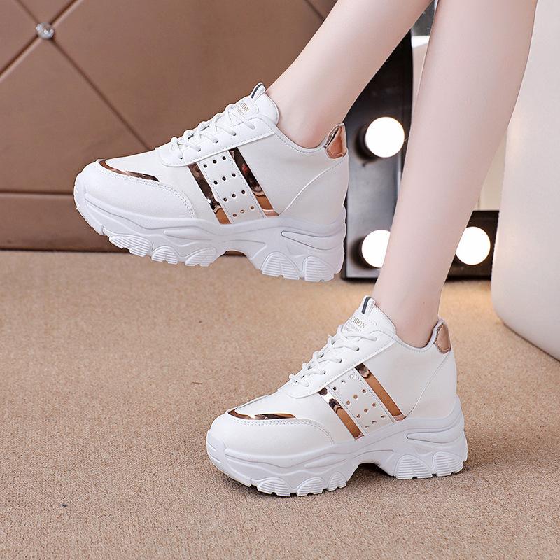 Spring and Autumn students platform niche casual sports board shoes dad shoes ins trendy shoes