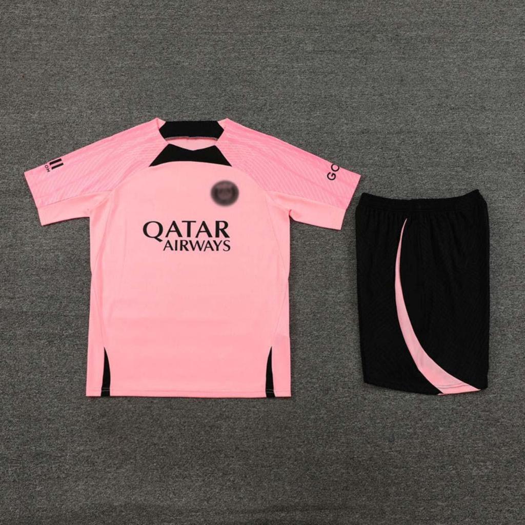 Gran Kit de Fútbol del Paris Club: Conjunto de Entrenamiento de Fútbol para Adultos y Niños con Camiseta y Pantalones Cortos