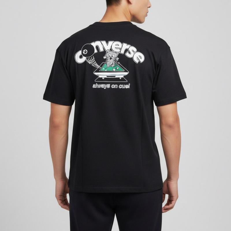 Converse T Shirts Unisex 023 Crew Neck UCK032-023 L