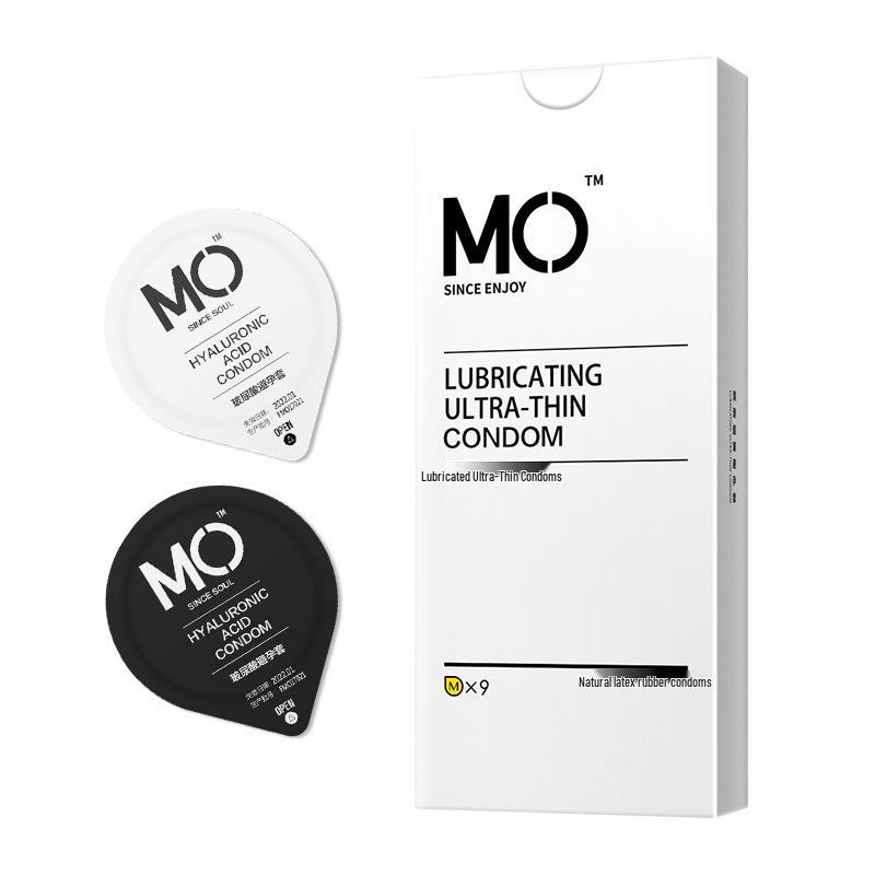 Mingliu Ultra Thin Long-Lasting Dotted Condoms with Hyaluronic Acid - 10 Pack