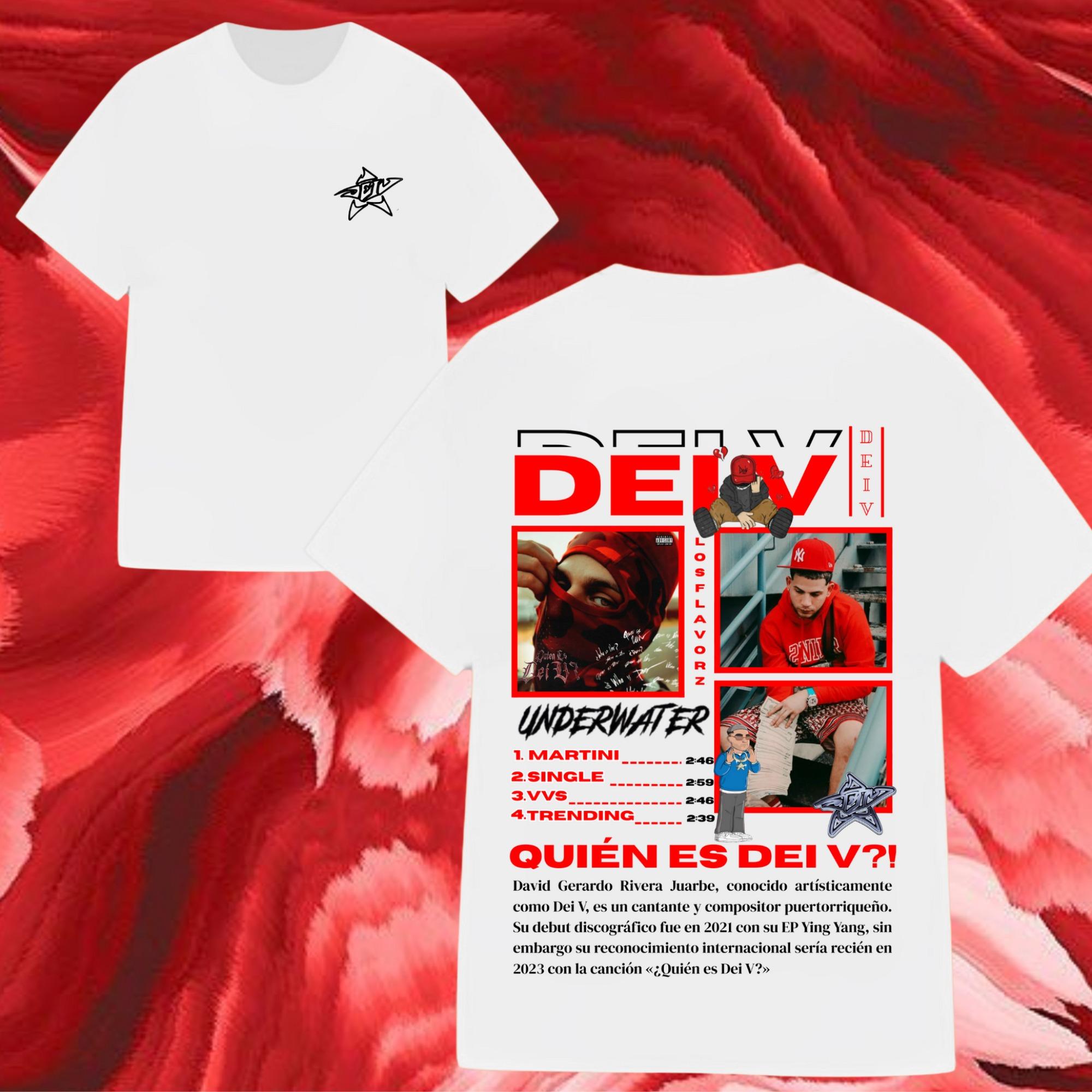 

New Rapper Dei V Summer New Graphic T Shirts Men Women Hip Hop Fashion T-shirts Hiphop T-shirt Streetwear Unseix Top Tee 4XL