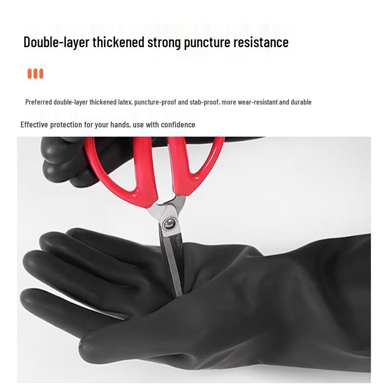 Chahua Rubber Industrial Gloves