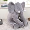 Cartoon Big Size Plush Elephant Toy Kids Sleeping Back Cushion Stuffed Pillow Animal Doll Baby Doll Birthday Gift for Children