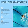 MoonSpry Víceúčelové tablety do bazénu s pomalým uvolňováním Deodorizační Čistící Šumivé Tabs Efektivní péče o vodu