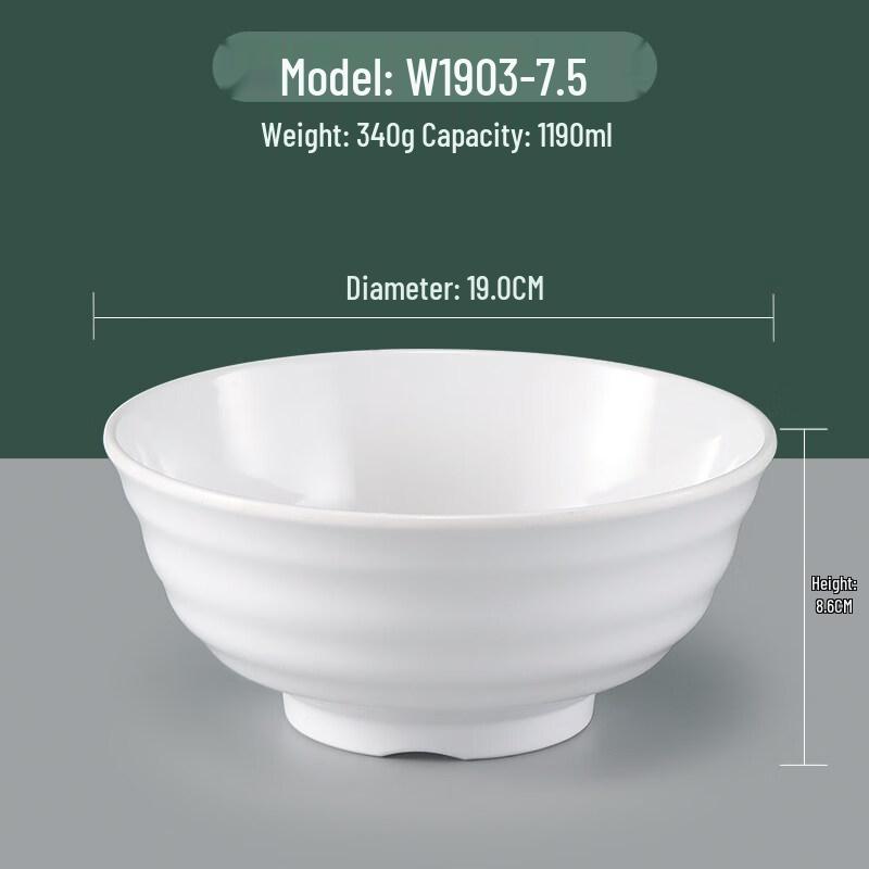 Melamine Ramen Bowl Set