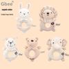 Gbee Infant Cotton Hand Rattle Stick Toy