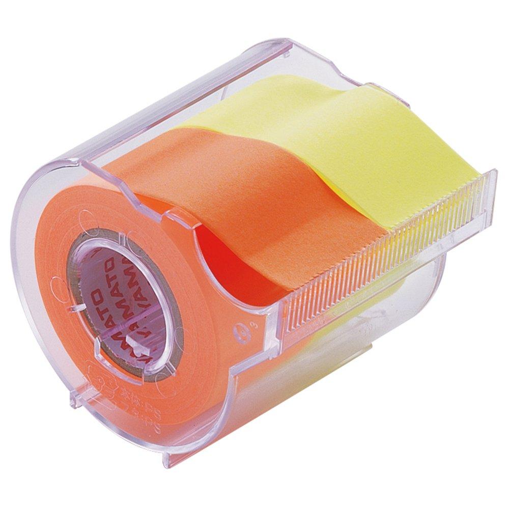 Стикеры Yamato Memock Sticky Notes Roll Tape с резаком 25 мм, 10 м, NORK-25CH-6C