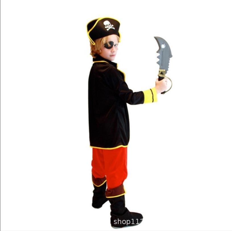 Kids' Pirate Costume for Halloween and Cosplay – Boys' Role-Playing Outfit