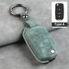 Car Key Cover For Volkswagen VW Polo Golf7 MK7 Tiguan Passat B5 B6 B7 Golf 4 5 6 MK6 Jetta Lavida Leather Car Key Case Cover