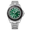 Sea Cruise Watch Solar Powered Water Resistant Mineral Glass Green Dial SCS42B-SGR Men's