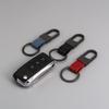 Alloy Leather Keychain Multifunctional Durable Leather Waist Hanging Key Chain Carabiner Holder Anti-Lost
