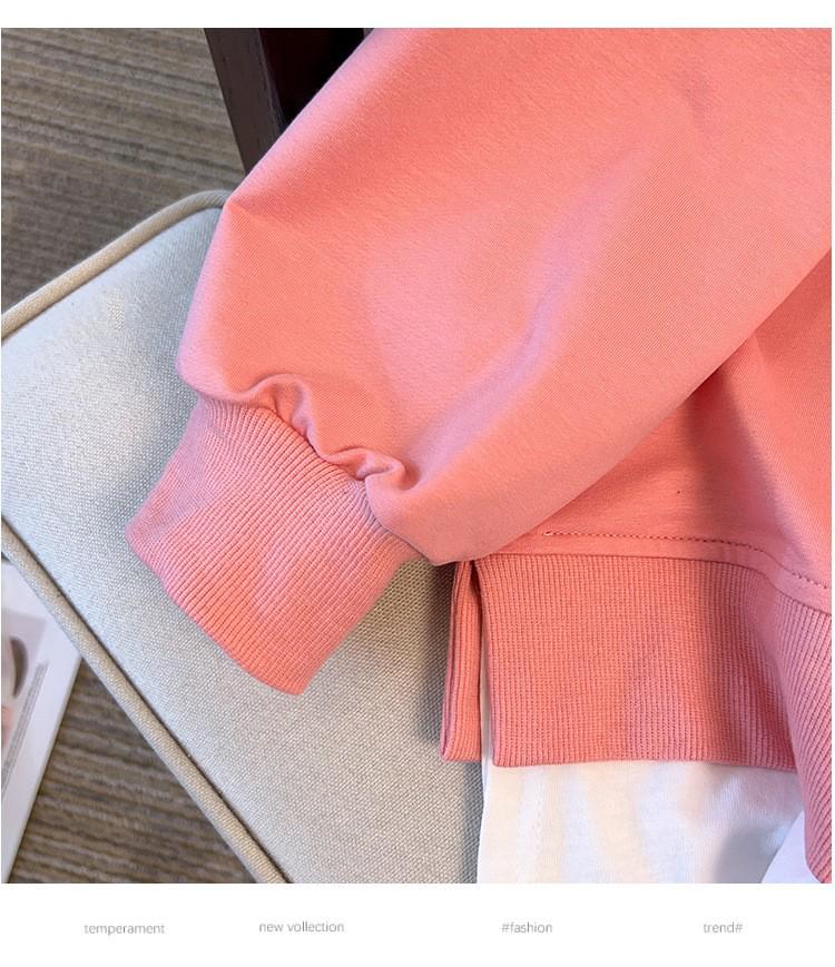 Extra Large Plus Size Loose Autumn Hoodie - 150/160 Cm Bust, Fits 200-350 Jin
