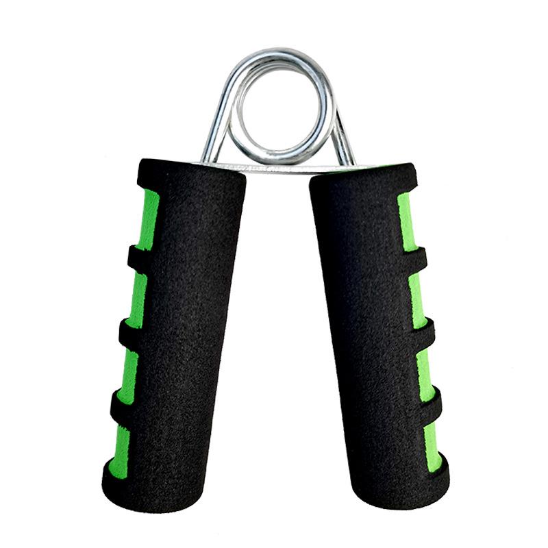 A-Shape Sponge Grip & Arm Strength Device: Two-Color, Sweat-Absorbent Fitness Equipment for Men