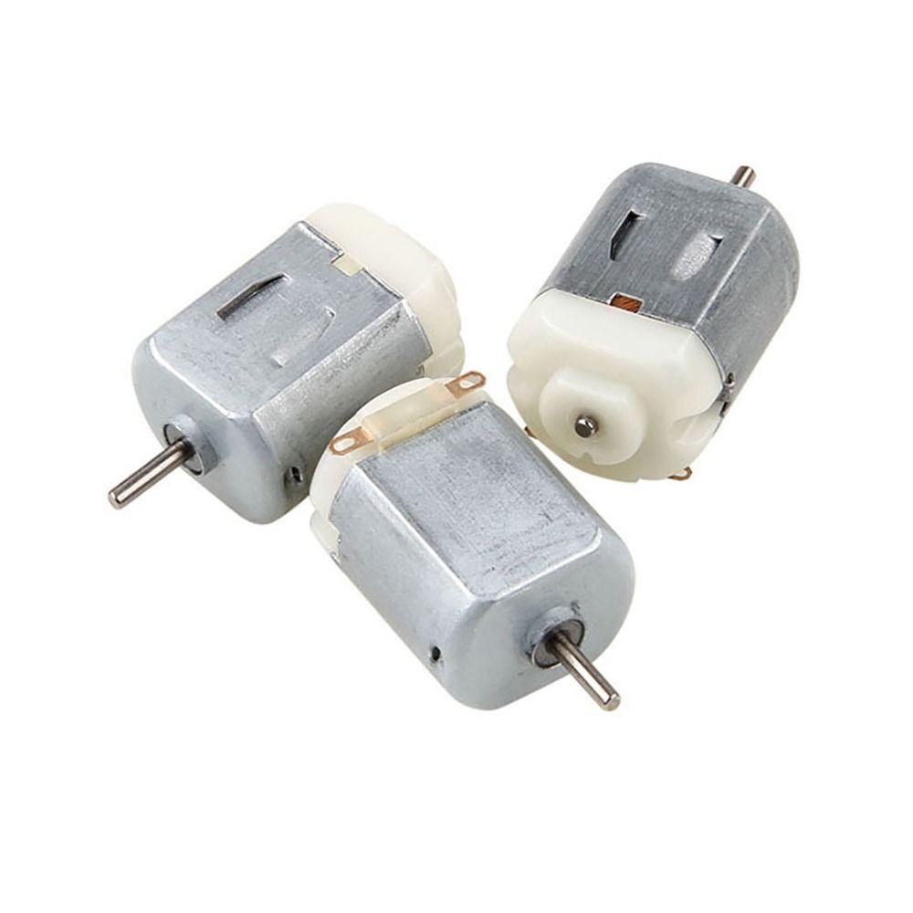 1Set 4WD 130 Small Motor Kit DC 72MM Propeller Durable Four Wheel Drive Motor