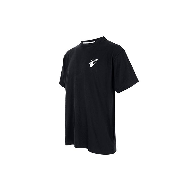 Off-White Degrade Arrow Over Tee 'Black/Multicolor' Men's OMAA038F21JER0021084