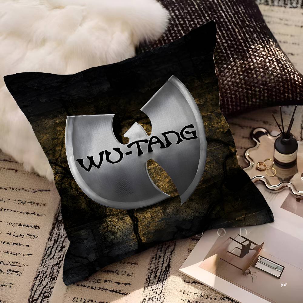 W-Wu-T-Tang C-Clan Group Cushion Cover Decorative Pillow Sofa Home Decor Case Pillow Cases