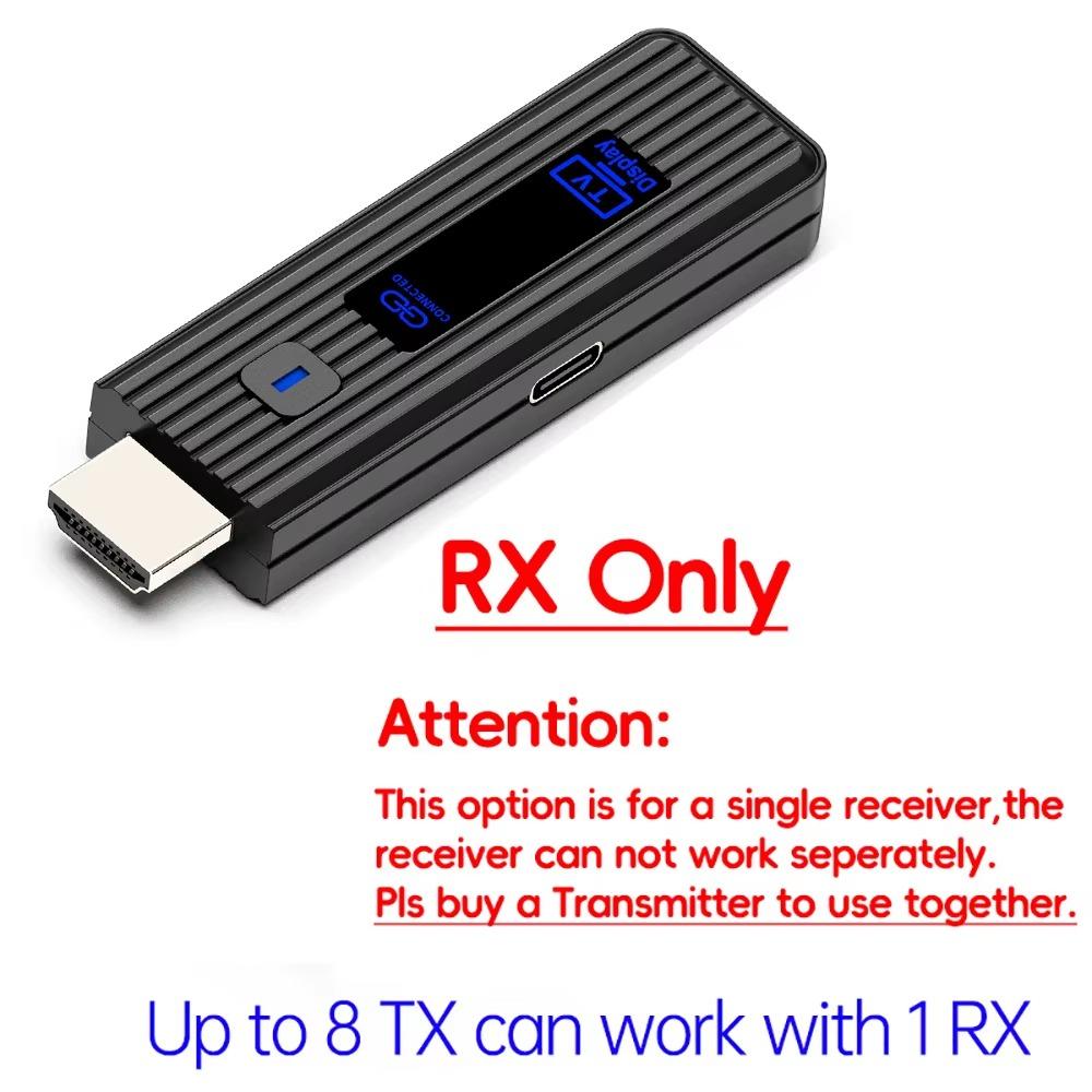 

50М 1080P@60Гц HDMI Беспроводной Видео Аудио Передатчик Приемник Удлинитель Адаптер Беспроводного Дисплея с ПК на Проектор и Монитор Only RX