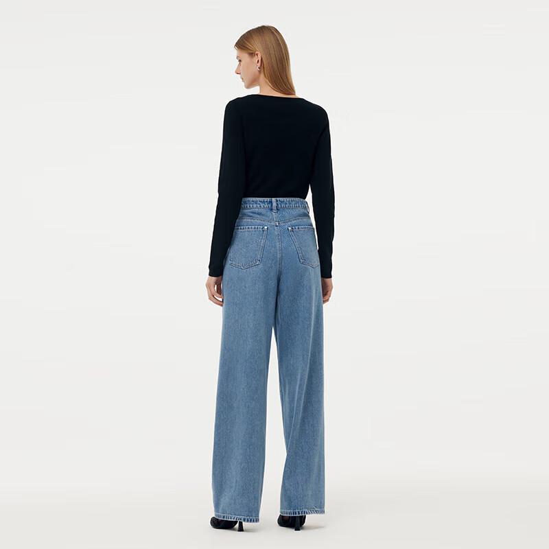 GOELIA Women's Tencel Hollow-out Knit Sweater