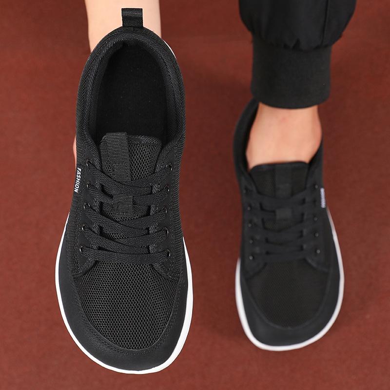 

Men s Wide Barefoot Shoes New Fashion Outdoor Running Sneakers Minimalist Large Trendy Mesh Casual Walking Shoes Hot Selling 39