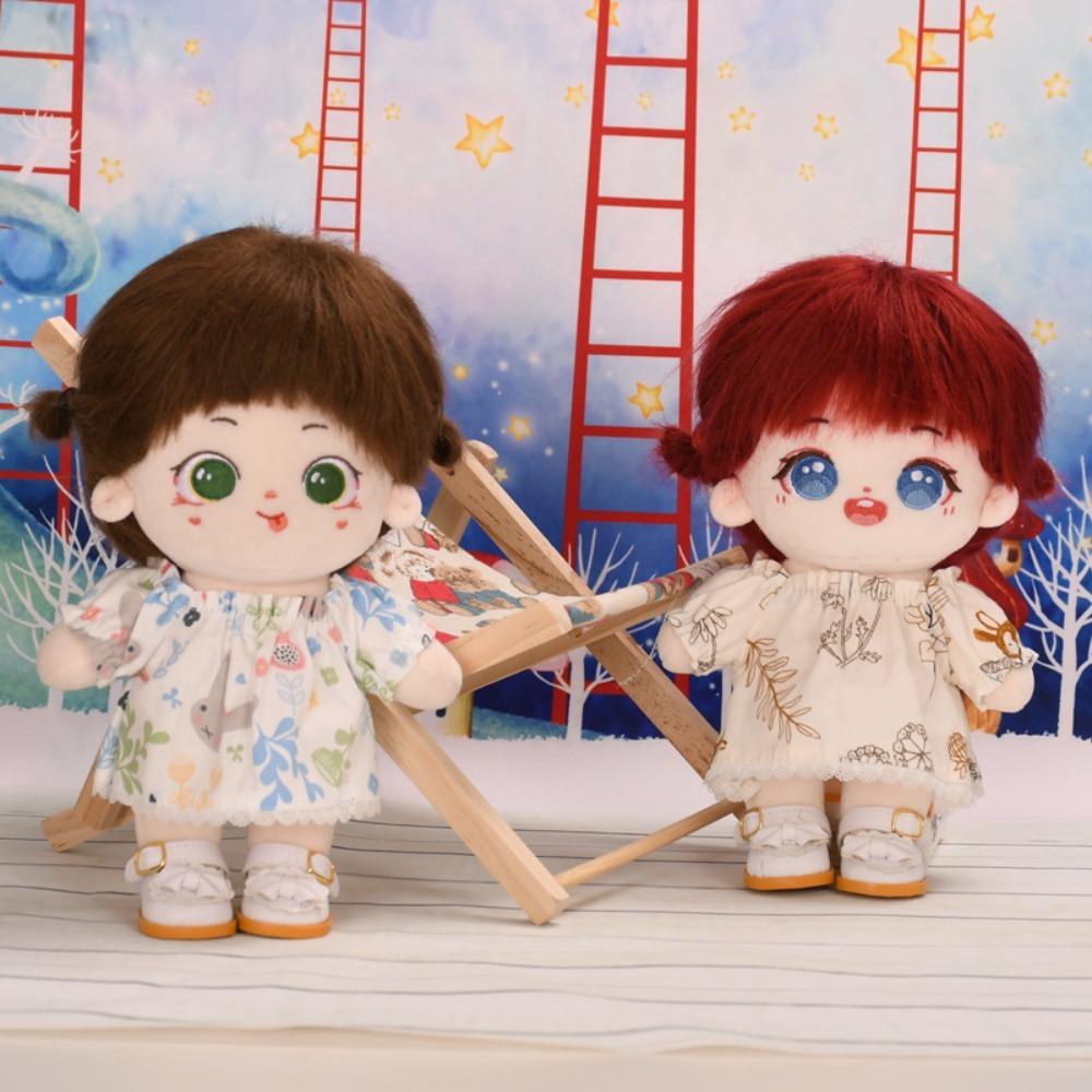 

Pajamas 20CM Doll Clothes with Eye Mask Plush Toys Cloth 20cm Idol Dolls Pajamas Stuffed Dolls