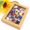 Agate Star Pendant Necklace Jewelry Powder Crystal Necklace Fashion Valentine'S Day Gift 20 * 6