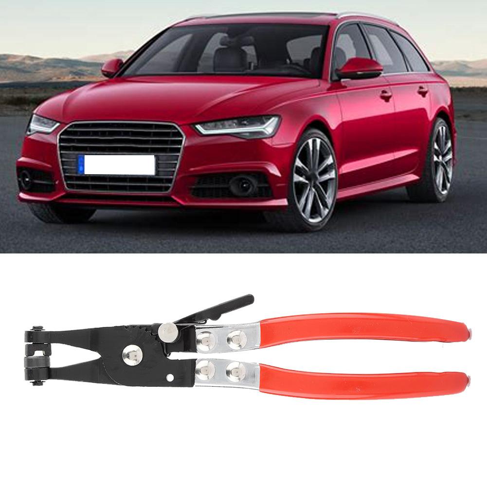 Auto-Bündelzange, gerader Hals, flexible Schlauchschelle, Kfz-Reparaturwerkzeuge (Typ H)